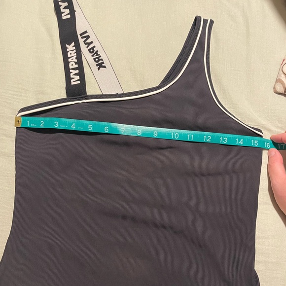 ✨HOST PICK✨ Ivy Park Asymmetrical Logo Bodysuit-black - Picture 10 of 12